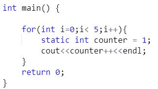 C++ – Mastering ‘Static’ – Yet Another Compsci guy